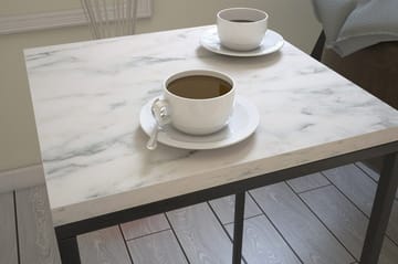 Falan Avlastningsbord 35 cm - Hvit/Svart - Møbler - Bord - Avlastningsbord & sidobord - Brettbord og småbord