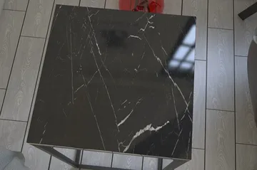 Falan Avlastningsbord 35 cm - Svart/Hvit - Møbler - Bord - Avlastningsbord & sidobord - Brettbord og småbord