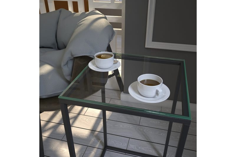 Falan Avlastningsbord 35 cm - Transparent - Møbler - Bord - Avlastningsbord & sidobord - Brettbord og småbord