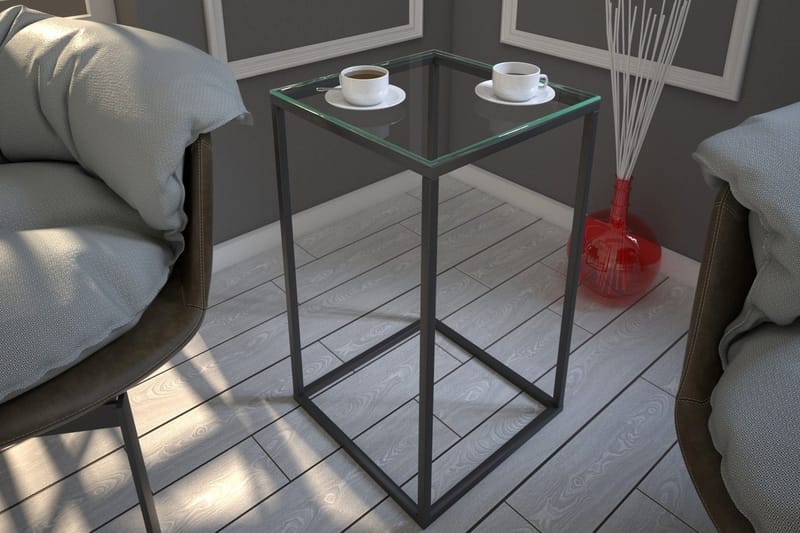 Falan Avlastningsbord 35 cm - Transparent - Møbler - Bord - Avlastningsbord & sidobord - Brettbord og småbord