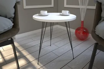 Falan Avlastningsbord 40 cm - Hvit - Møbler - Bord - Avlastningsbord & sidobord - Brettbord og småbord