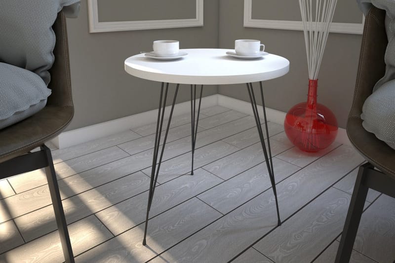 Falan Avlastningsbord 40 cm - Hvit - Møbler - Bord - Avlastningsbord & sidobord - Brettbord og småbord