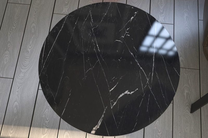 Falan Avlastningsbord 40 cm - Svart/Hvit - Møbler - Bord - Avlastningsbord & sidobord - Brettbord og småbord