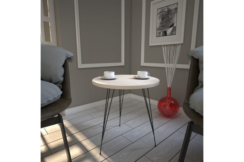 Falan Sidebord 40 cm - Beige - Møbler - Bord - Avlastningsbord & sidobord - Brettbord og småbord