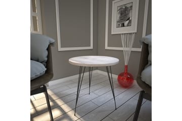 Falan Sidebord 40 cm - Hvit - Møbler - Bord - Avlastningsbord & sidobord - Brettbord og småbord