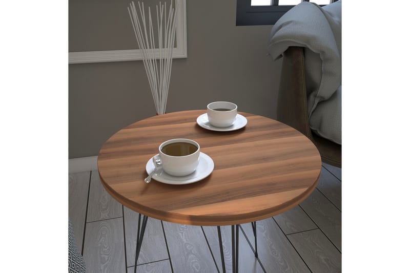 Falan Sidebord 40 cm - Lysebrun - Møbler - Bord - Avlastningsbord & sidobord - Brettbord og småbord