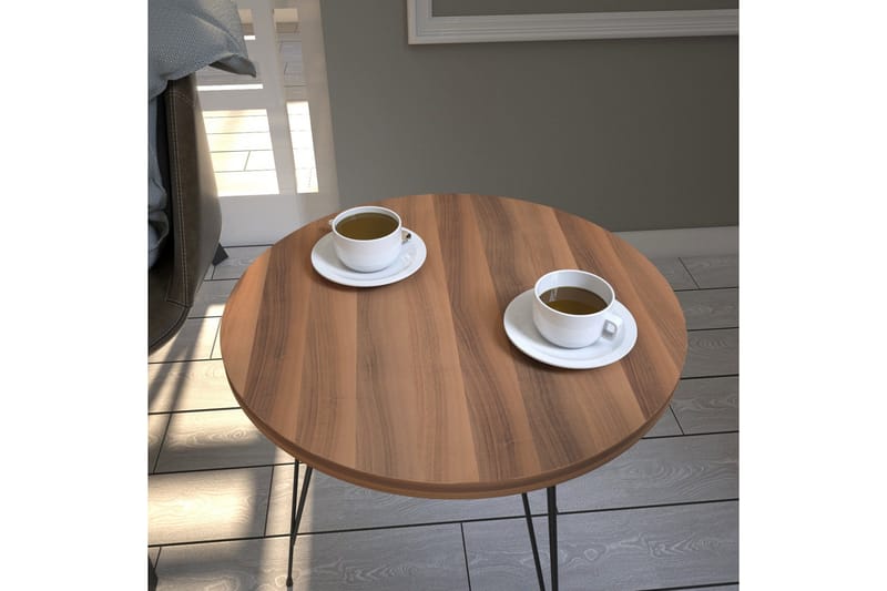 Falan Sidebord 40 cm - Lysebrun - Møbler - Bord - Avlastningsbord & sidobord - Brettbord og småbord
