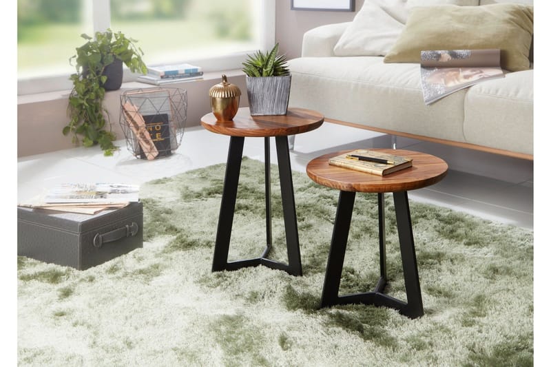 Fissure Avlastningsbord 35 cm - Brun - Møbler - Bord - Avlastningsbord & sidobord - Brettbord og småbord