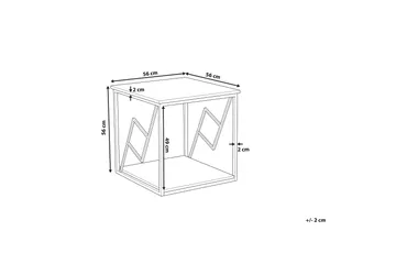 Forres Avlastningsbord 56 cm - Tre / Natur - Møbler - Bord - Avlastningsbord & sidobord - Brettbord og småbord