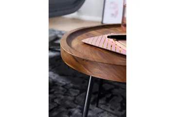 Gallelli Avlastningsbord 46 cm - Brun - Møbler - Bord - Avlastningsbord & sidobord - Brettbord og småbord