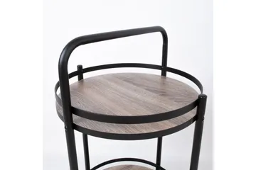 Genua Serveringsbord 52x52x79 cm Gull - Møbler - Bord - Avlastningsbord & sidobord - Brettbord og småbord