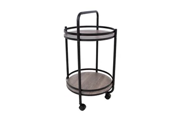 Genua Serveringsbord 52x52x79 cm Gull - Møbler - Bord - Avlastningsbord & sidobord - Brettbord og småbord