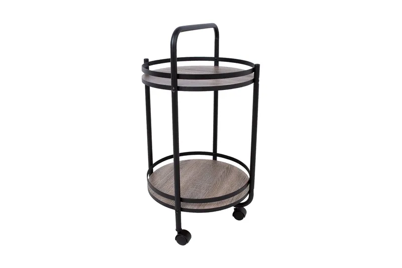 Genua Serveringsbord 52x52x79 cm Gull