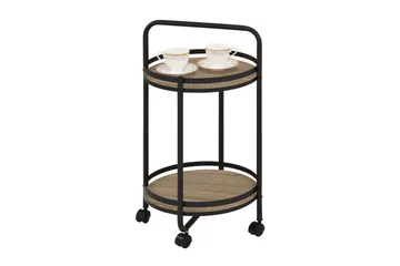 Genua Serveringsbord 52x52x79 cm Gull - Møbler - Bord - Avlastningsbord & sidobord - Brettbord og småbord