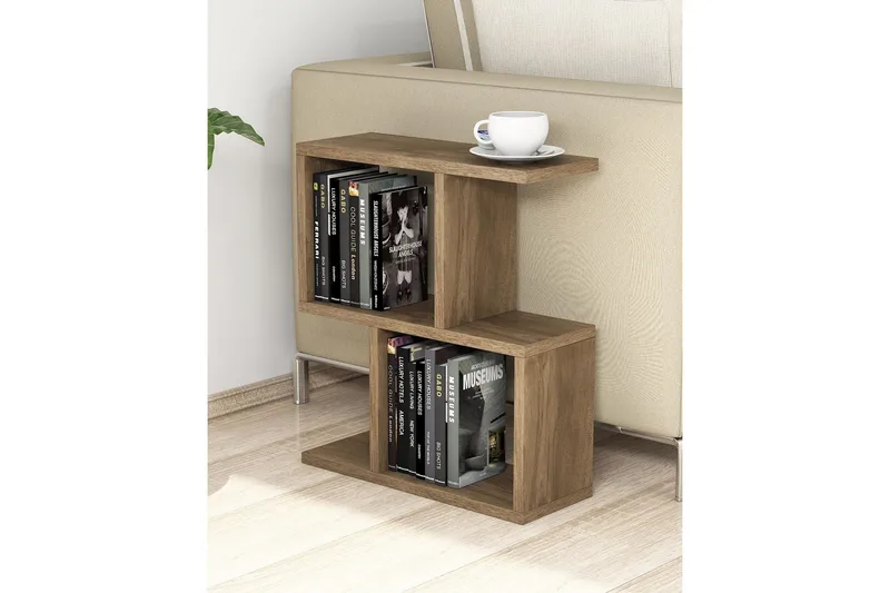 Gersby Avlastningsbord 45 cm - Brun - Møbler - Bord - Avlastningsbord & sidobord - Brettbord og småbord