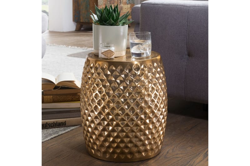 Kalilikane Avlastningsbord 32 cm - Gull - Møbler - Bord - Avlastningsbord & sidobord - Brettbord og småbord