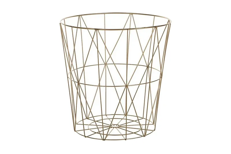 Lanark Avlastningsbord 40 cm - Gull - Møbler - Bord - Avlastningsbord & sidobord - Brettbord og småbord