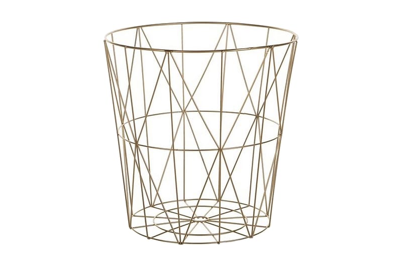 Lanark Avlastningsbord 40 cm - Gull - Møbler - Bord - Avlastningsbord & sidobord - Brettbord og småbord