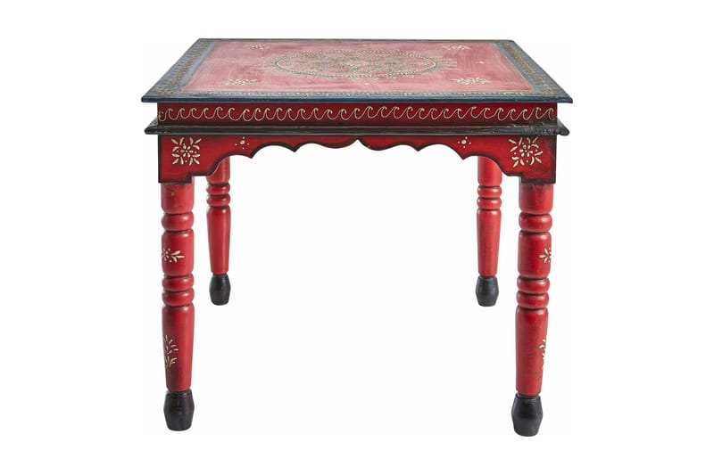 Lasarte Sidebord 53 cm - Rød - Møbler - Bord - Avlastningsbord & sidobord - Brettbord og småbord
