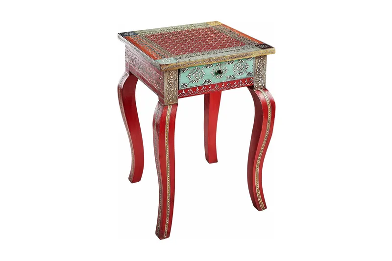 Lasarte Spisebord 38 cm - Rød - Møbler - Bord - Avlastningsbord & sidobord - Brettbord og småbord