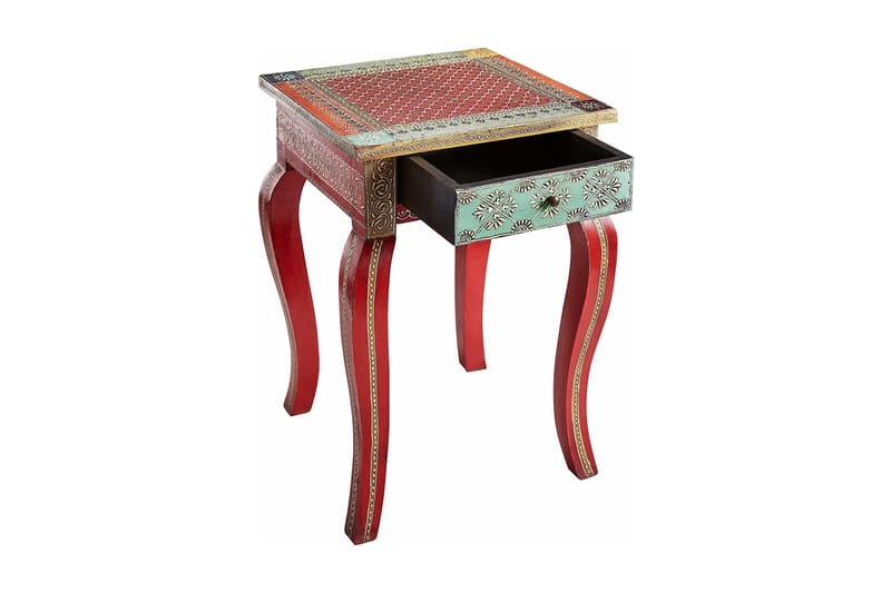 Lasarte Spisebord 38 cm - Rød - Møbler - Bord - Avlastningsbord & sidobord - Brettbord og småbord