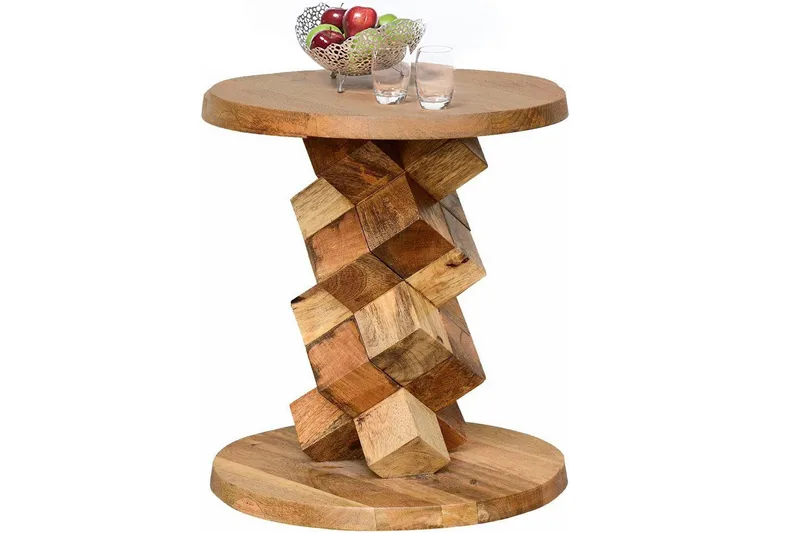 Lithia Avlastningsbord 40 cm - Brun - Møbler - Bord - Avlastningsbord & sidobord - Brettbord og småbord