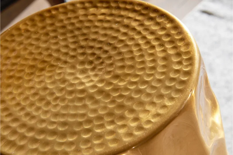 Lueken Avlastningsbord 30 cm - Gull - Møbler - Bord - Avlastningsbord & sidobord - Brettbord og småbord