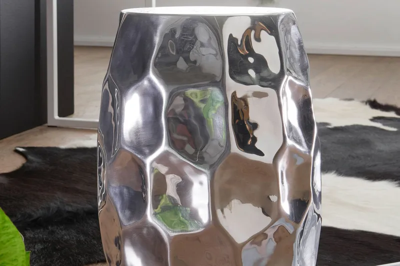 Lueken Avlastningsbord 30 cm - Sølv - Møbler - Bord - Avlastningsbord & sidobord - Brettbord og småbord