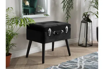 Mallard Avlastningsbord 52 cm - Svart - Møbler - Bord - Avlastningsbord & sidobord - Brettbord og småbord