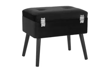 Mallard Avlastningsbord 52 cm - Svart - Møbler - Bord - Avlastningsbord & sidobord - Brettbord og småbord