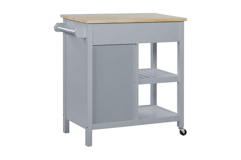 Manesseno Serveringsvogn 80 cm - Grå - Møbler - Bord - Avlastningsbord & sidobord - Brettbord og småbord