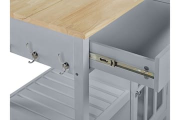 Manesseno Serveringsvogn 80 cm - Grå - Møbler - Bord - Avlastningsbord & sidobord - Brettbord og småbord