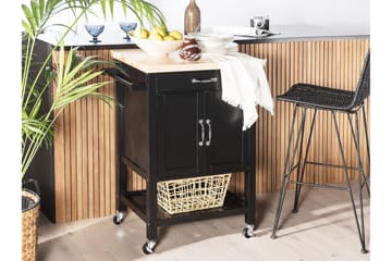 Mylove Serveringsvogn - Svart - Møbler - Bord - Avlastningsbord & sidobord - Brettbord og småbord