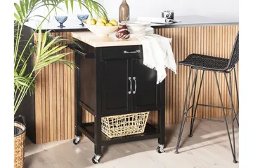 Mylove Serveringsvogn - Svart - Møbler - Bord - Avlastningsbord & sidobord - Brettbord og småbord