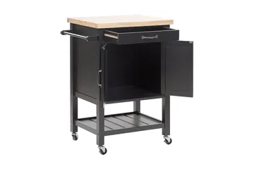 Mylove Serveringsvogn - Svart - Møbler - Bord - Avlastningsbord & sidobord - Brettbord og småbord