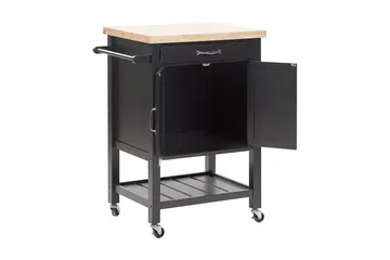 Mylove Serveringsvogn - Svart - Møbler - Bord - Avlastningsbord & sidobord - Brettbord og småbord