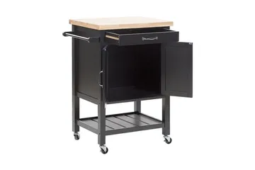 Mylove Serveringsvogn - Svart - Møbler - Bord - Avlastningsbord & sidobord - Brettbord og småbord