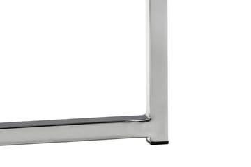 Nelly Sidebord 45 cm - Hvit/Krom - Møbler - Bord - Avlastningsbord & sidobord - Brettbord og småbord