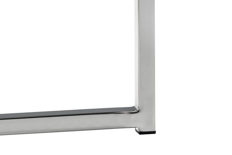 Nelly Sidebord 45 cm - Hvit/Krom - Møbler - Bord - Avlastningsbord & sidobord - Brettbord og småbord