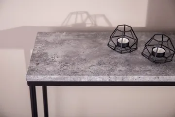 Palace Sidebord - Svart/Grå - Møbler - Bord - Avlastningsbord & sidobord - Brettbord og småbord