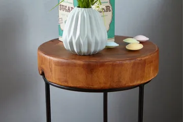 Provine Avlastningsbord 28 cm - Brun - Møbler - Bord - Avlastningsbord & sidobord - Brettbord og småbord