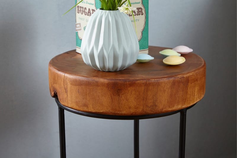 Provine Avlastningsbord 28 cm - Brun - Møbler - Bord - Avlastningsbord & sidobord - Brettbord og småbord