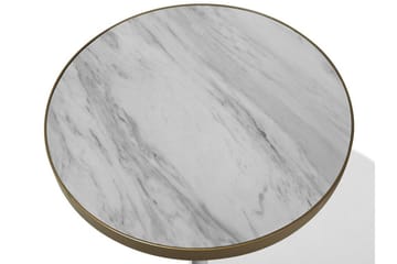 RAMONA Avlastningsbord 44 cm - Hvit - Møbler - Bord - Avlastningsbord & sidobord - Brettbord og småbord