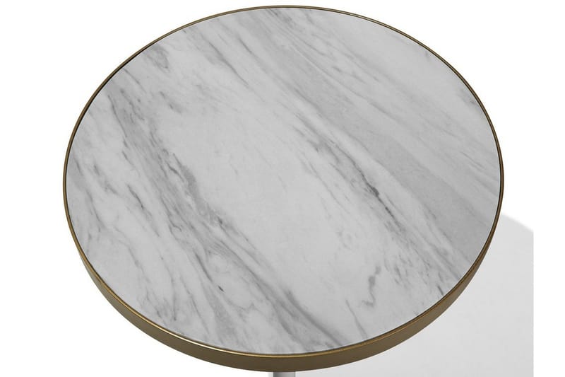 RAMONA Avlastningsbord 44 cm - Hvit - Møbler - Bord - Avlastningsbord & sidobord - Brettbord og småbord