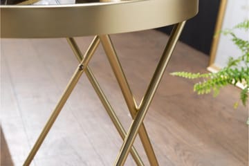 Reineck Avlastningsbord 42 cm - Gull - Møbler - Bord - Avlastningsbord & sidobord - Brettbord og småbord