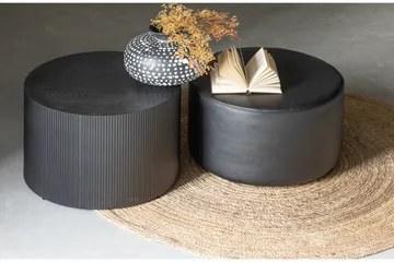 Senan Sidebord 60 cm Rundt - Svart - Møbler - Bord - Avlastningsbord & sidobord - Brettbord og småbord