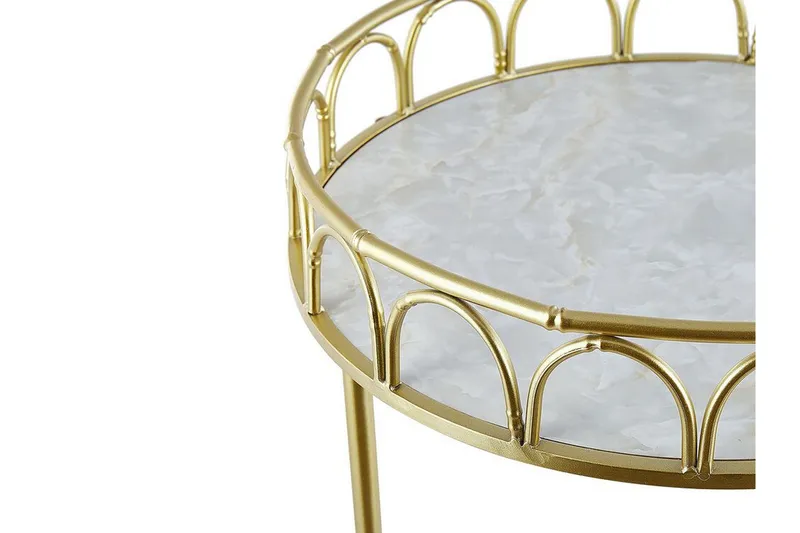 Shafter Serveringsvogn 48 cm - Gull - Møbler - Bord - Avlastningsbord & sidobord - Brettbord og småbord