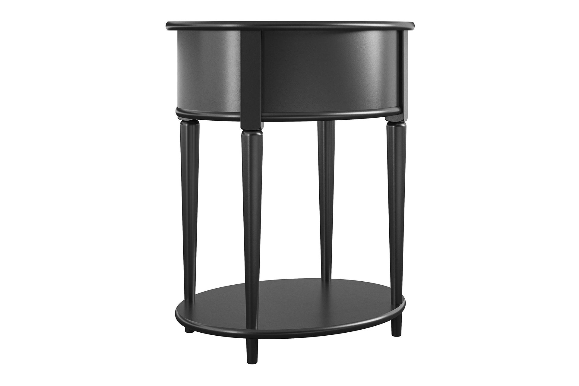 Sidebord Aurora - Svart - Møbler - Bord - Avlastningsbord & sidobord - Brettbord og småbord