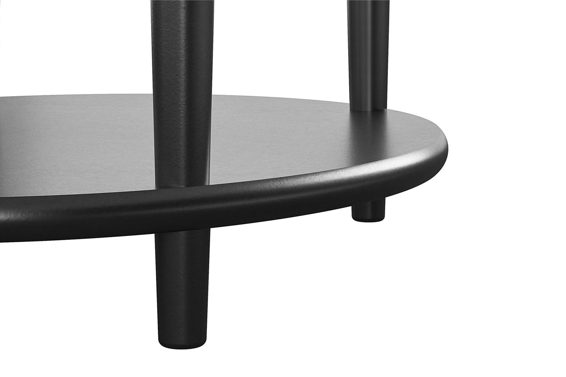 Sidebord Aurora - Svart - Møbler - Bord - Avlastningsbord & sidobord - Brettbord og småbord