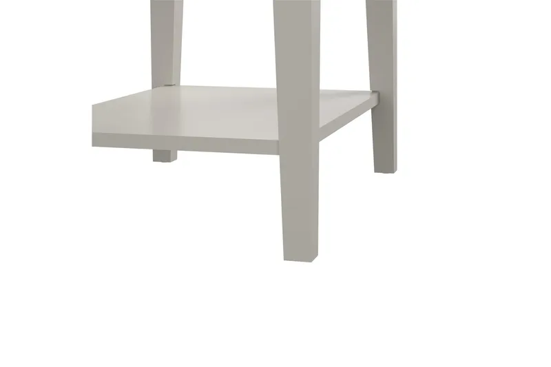 Sidebord Franklin 56x39 cm Beige - Queer Eye - Møbler - Bord - Avlastningsbord & sidobord - Brettbord og småbord